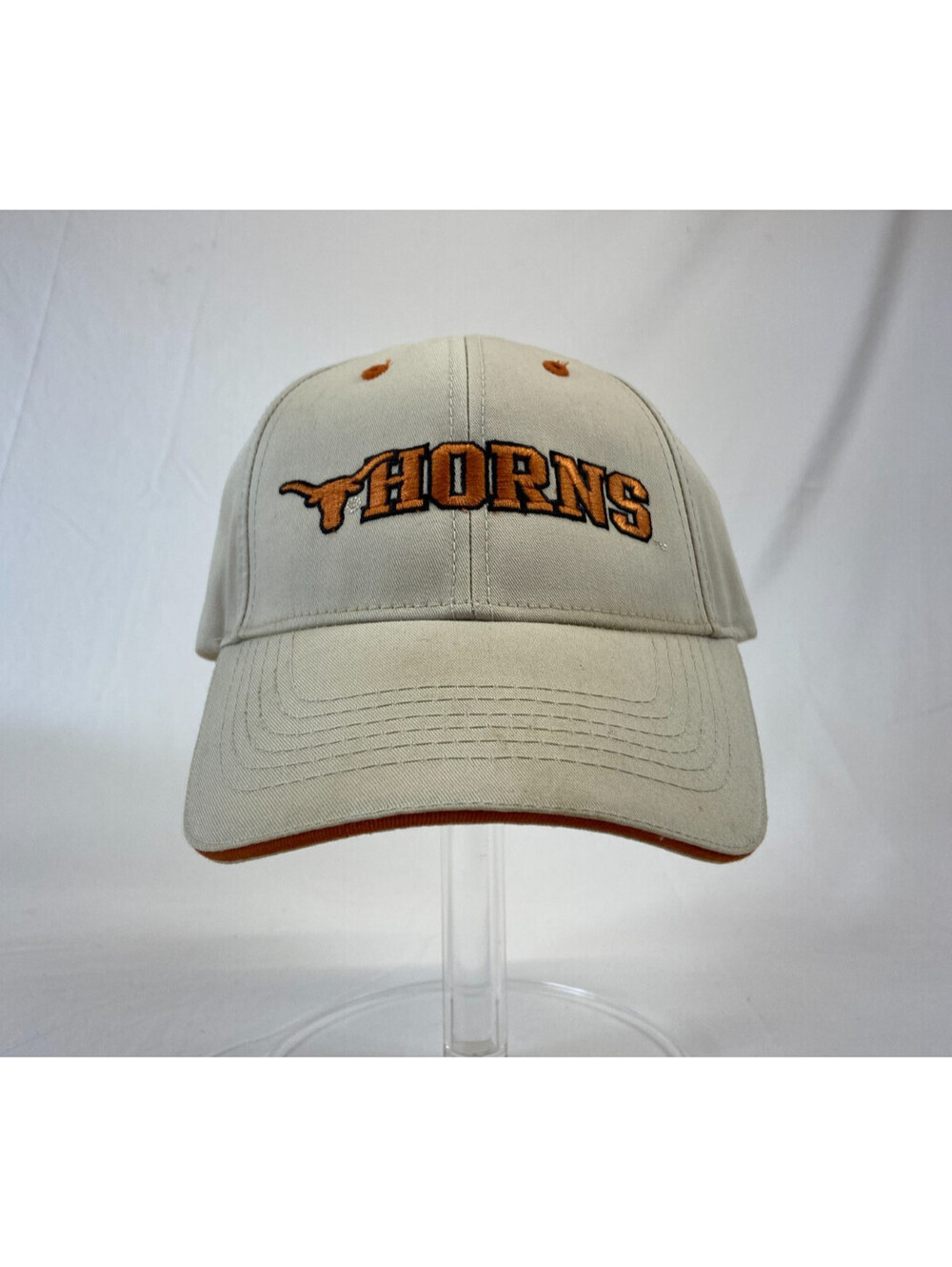Texas Longhorns Baseball Cap Strapback Hat University HookEm Sports Alumni OSFA